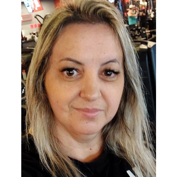 Foto da professora Flavia Consolmagno